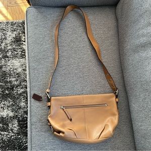 Tan Leather Coach Bag